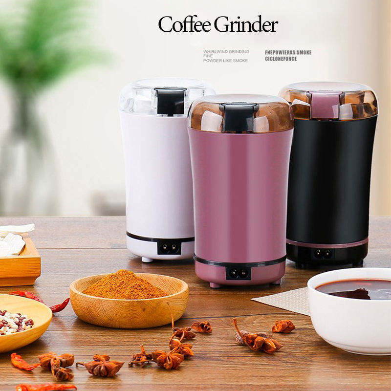 2023 kitchen small portable electric spice coffee grinders electric cereal herb grinder