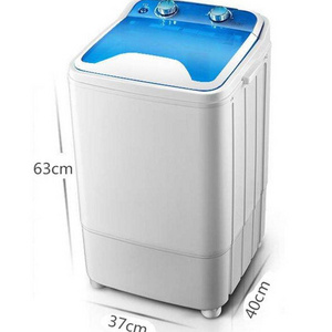 Wholesale 7kgs 8kgs single tub plastic portable electric clothes shoe washer washing machine