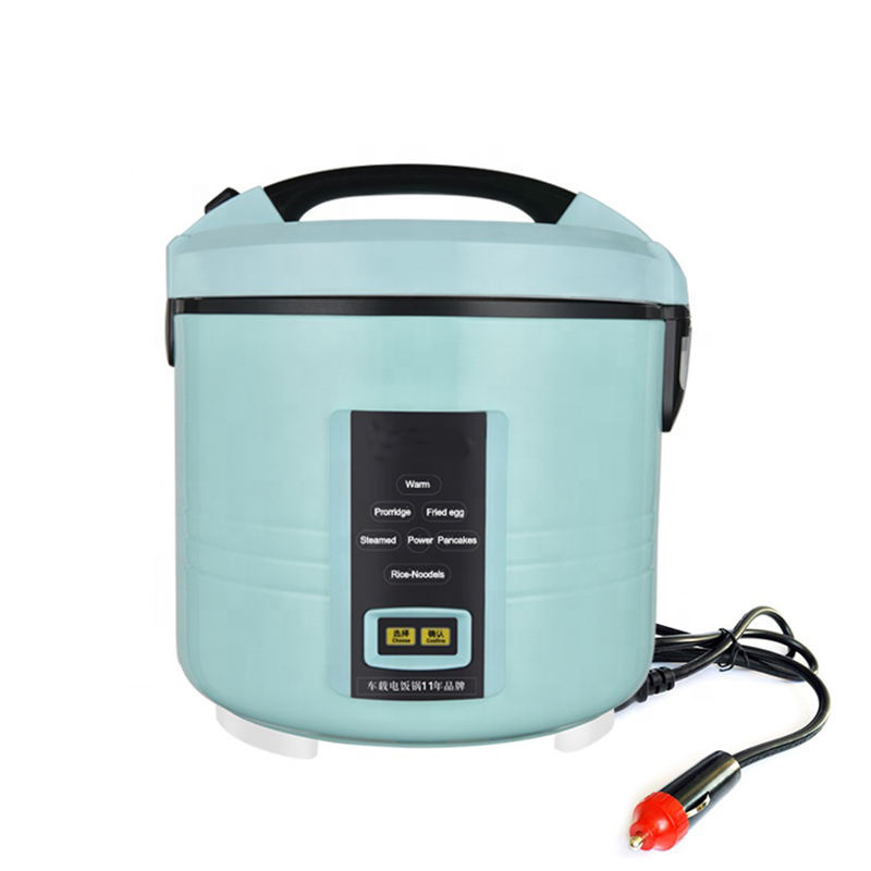 Car mounted electric rice cooker 24V large truck 12V car home dual-purpose intelligent electric rice cooker electric cooking pot