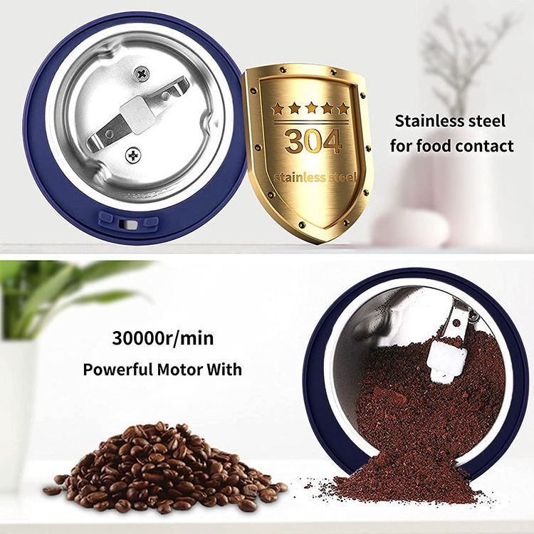 2022 110v 220v coffee grinder stainless steel grinder coffee electric small grinder bean