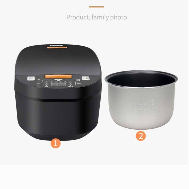 Wholesale professional 5L smart automatic electric digital keep warm multipurpose rice cooker