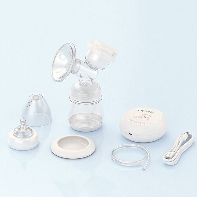 Electric Feeding Supplies Massage Portable baby Milk Extractor hands free Breast Pump