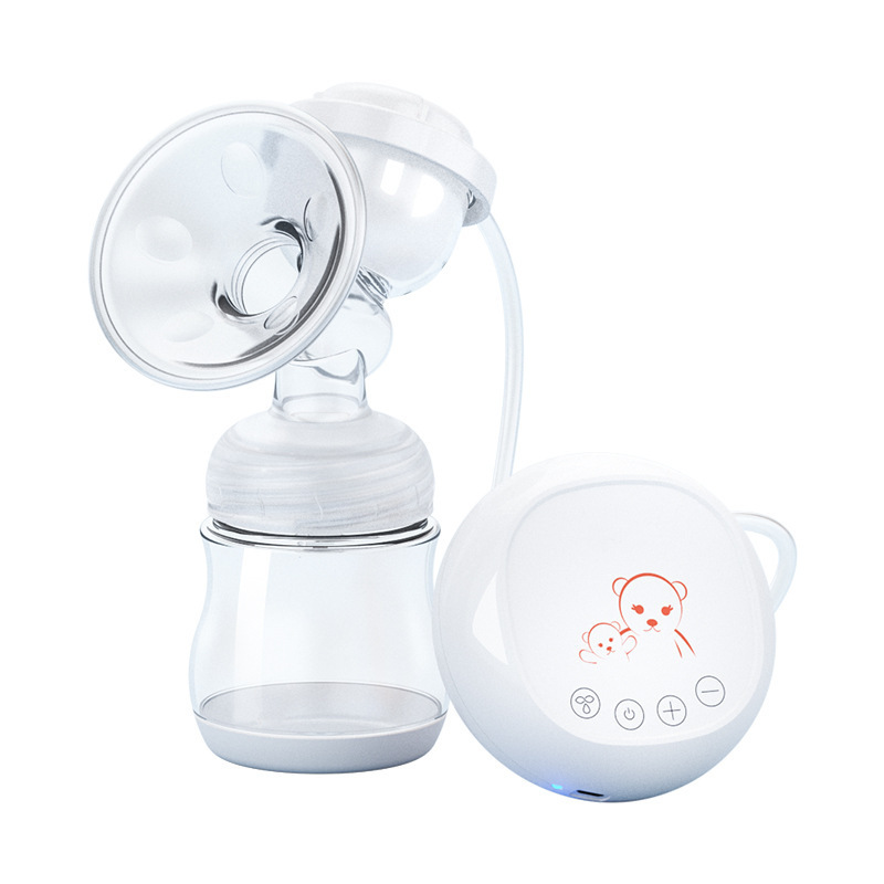 Electric Feeding Supplies Massage Portable baby Milk Extractor hands free Breast Pump