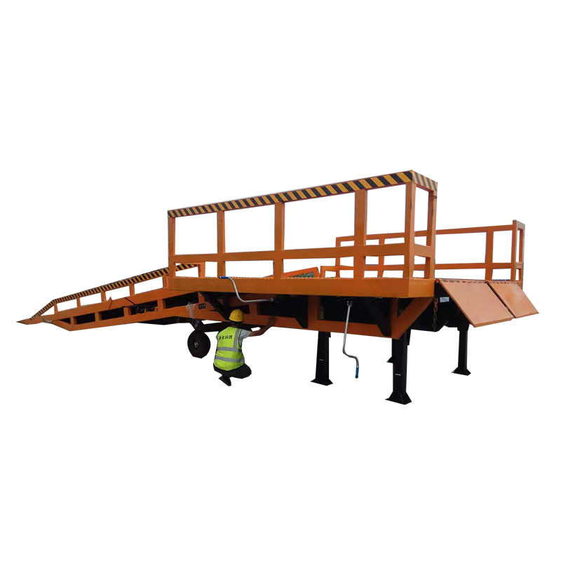 Mobile Yard Ramps and Portable Loading Docks portable heavy duty loading ramp truck loading yard ramp for container