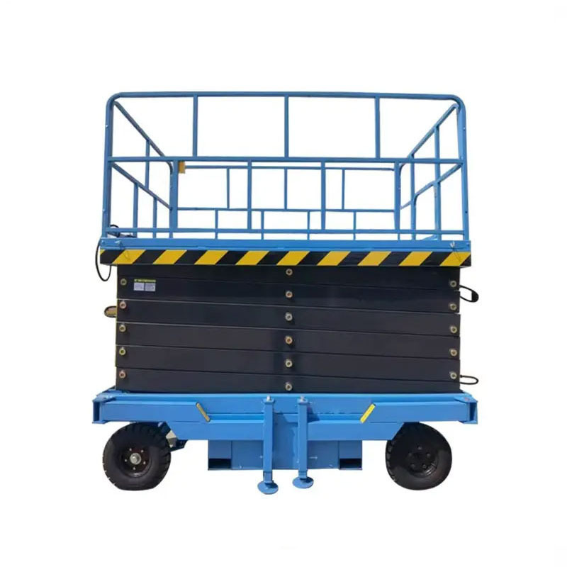 High-altitude manned Hydraulic Vertical Electric Scaffolding 10M 20m Arial Work Platform Electric Scissor Lift