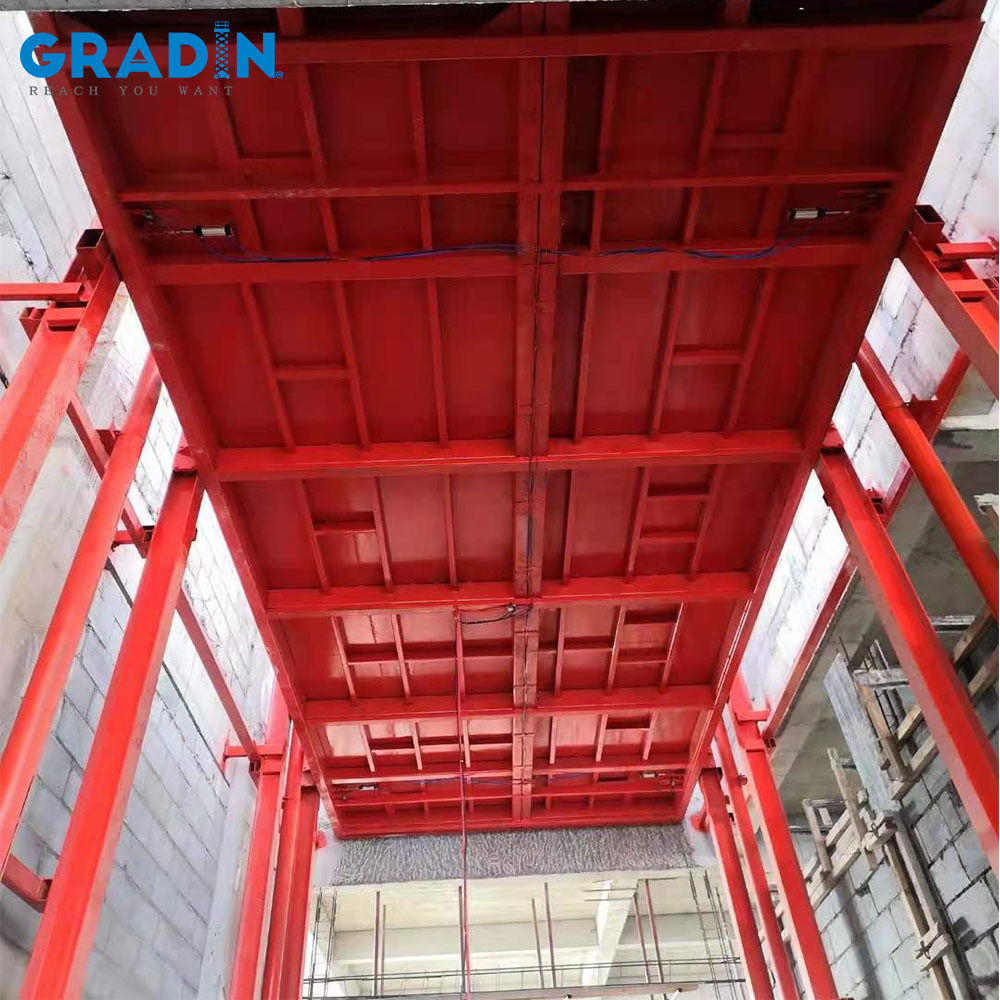 Heavy-duty crane heavy-duty truck guide rail lift 50T100T large lift large tonnage large table lifting platform