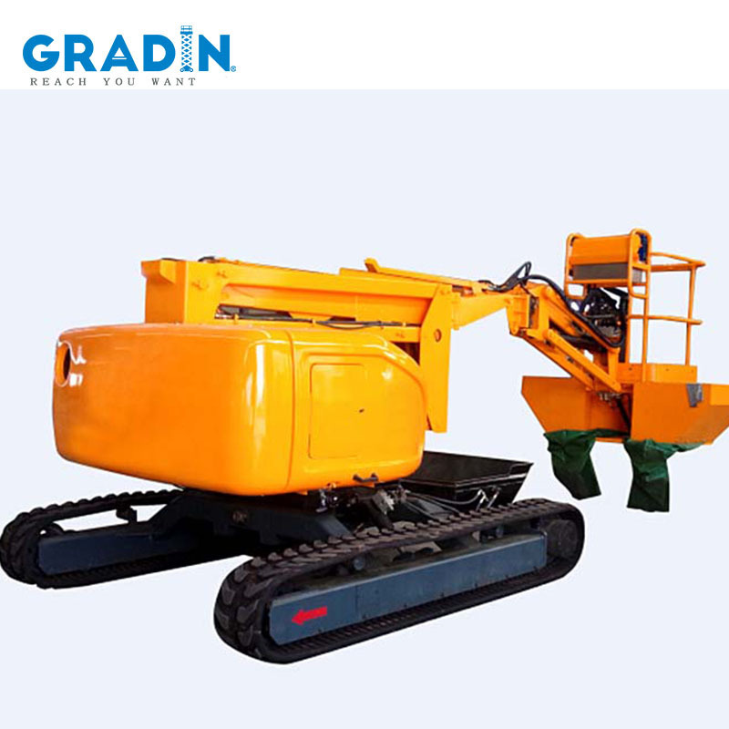 Orchard machine high-altitude working platform cherry picker for melon and fruit picking