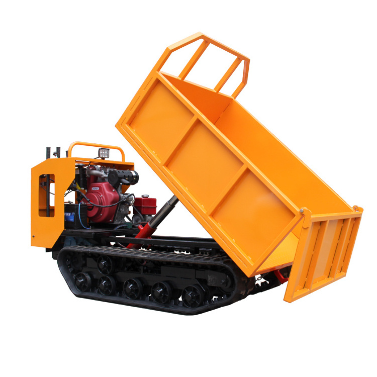 2000kg Crawler small transportation dump track mini dumper 2Ton HWL-2 for sale