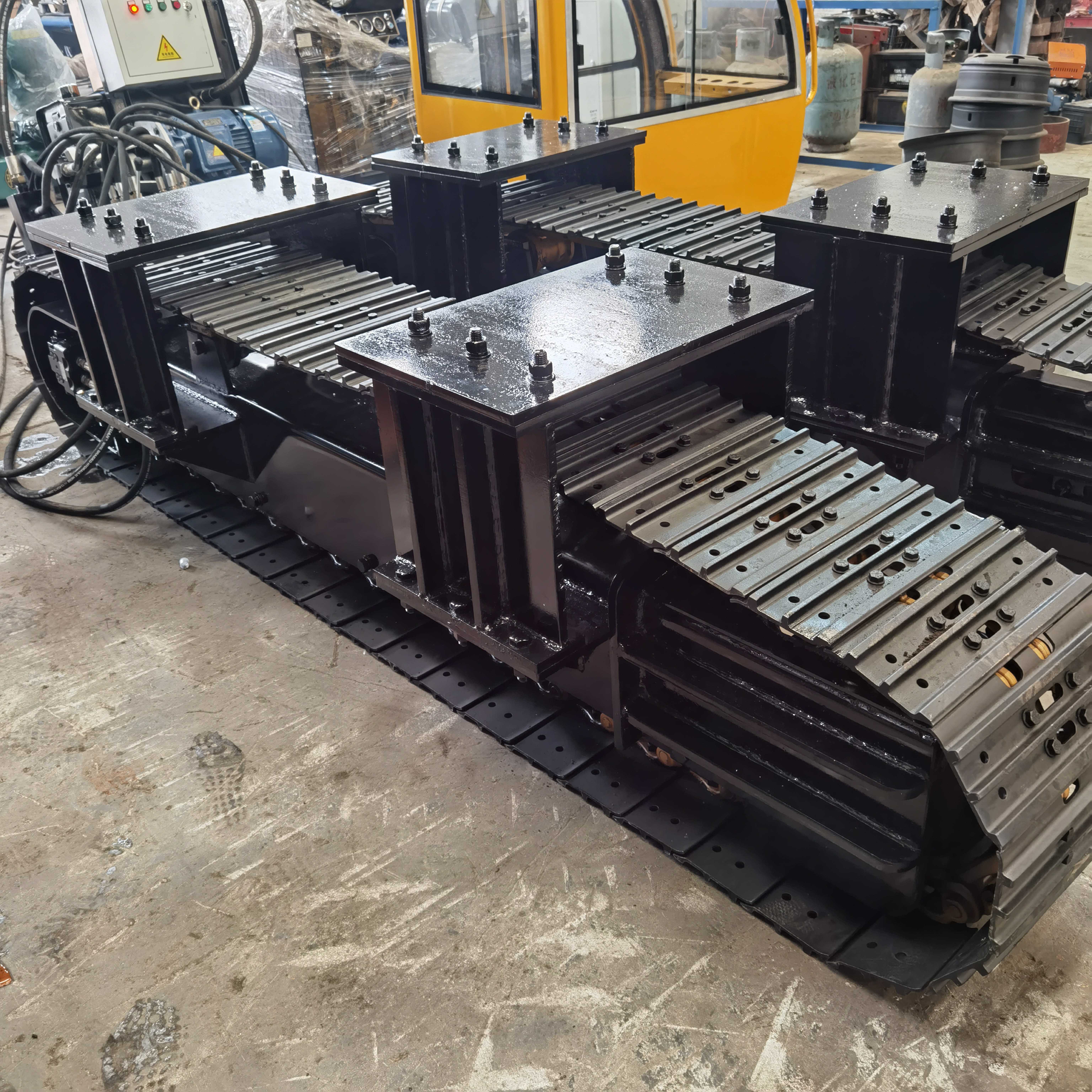 New Products 2024 Steel track chassis Undercarriage hydraulic track chassis