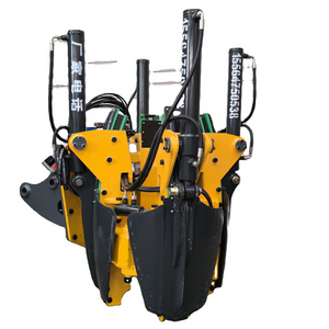 Hot sale hydraulic tree spade tree transplanter tree digger matched skid steer loader excavator with low price