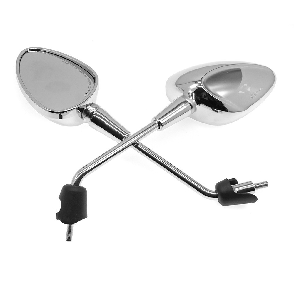 Suitable for Piaggio Vespa spring 150 sprint electroplating rearview mirror GTV GTS300 motorcycle mirror