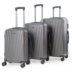 Custom 3 Pieces Set  Carry On Baggage Wholesale Suitcase Trolley Luggage