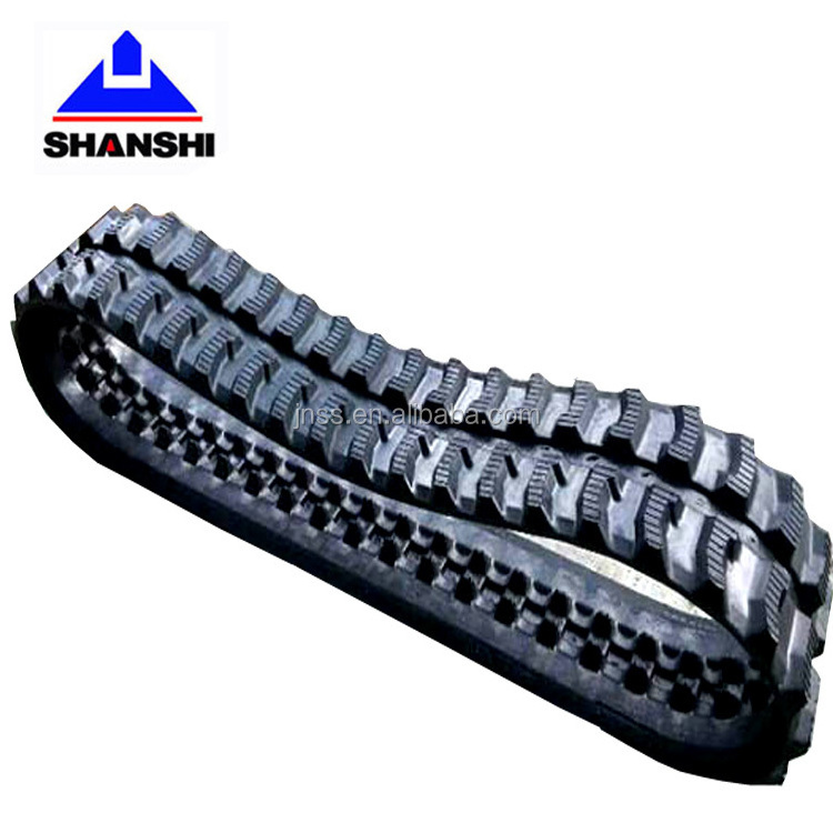 undercarriage parts rubber track 300X52.5X72 for Airman  mini excavator AX18 AX20 AX22 AX25 AX27 AX29U rubber crawler