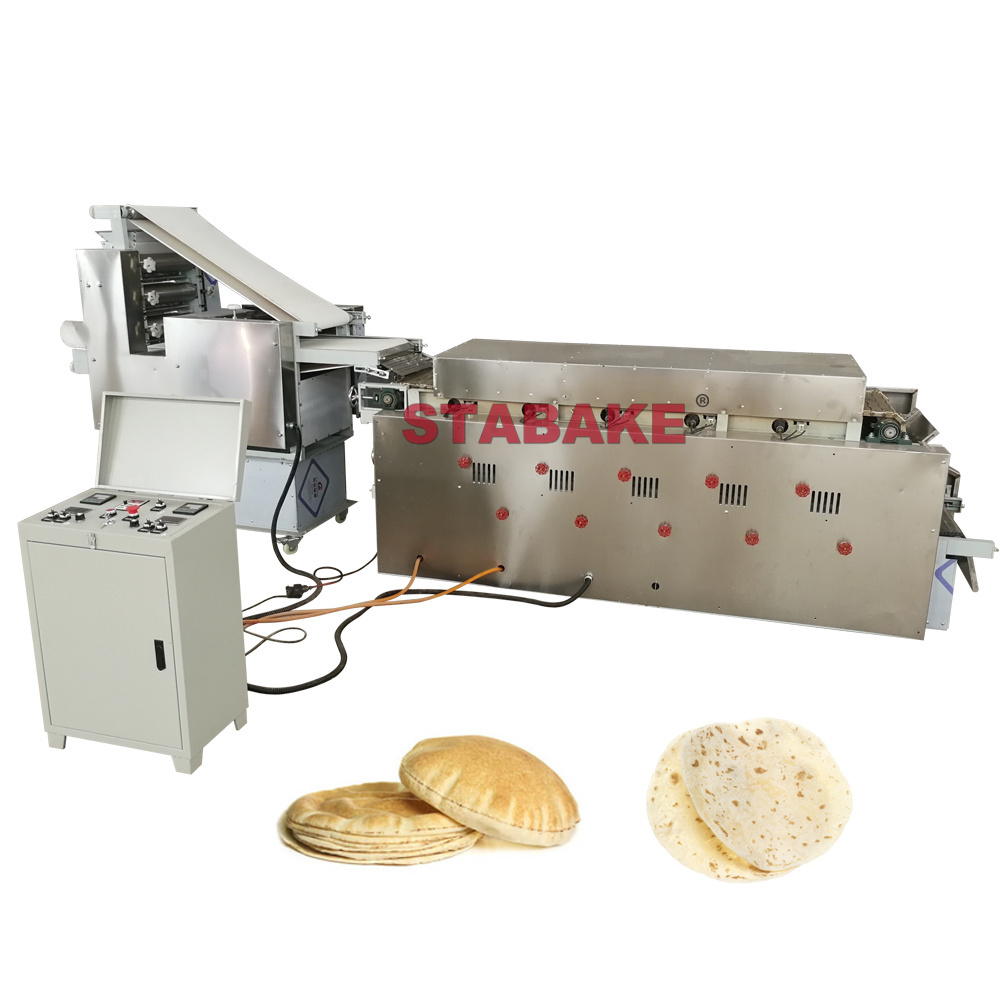 Automatic lavash machine Arabic bread making production line for tortilla roti chapati roti maker machine