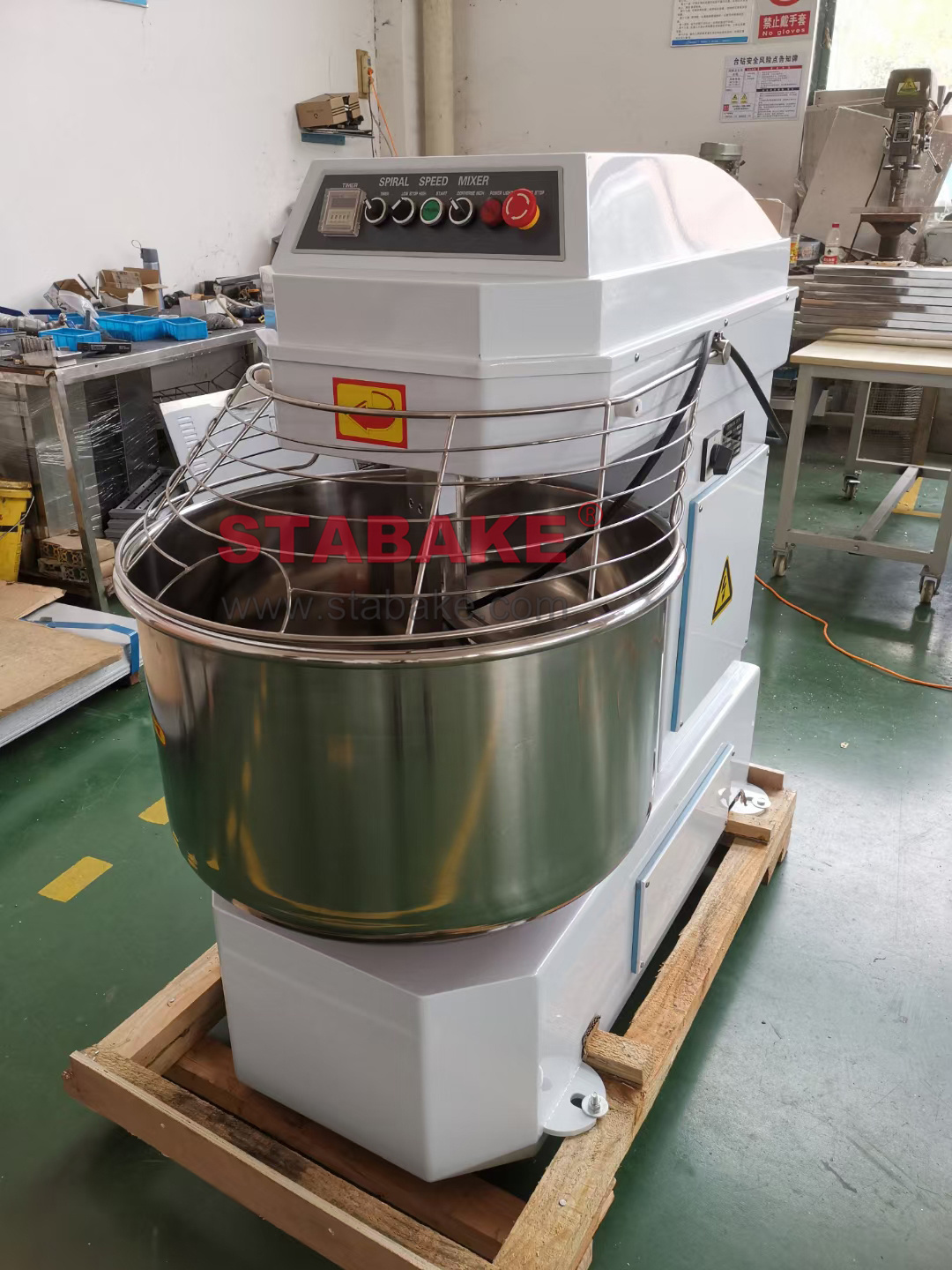 50kg Industrial Dough Mixer Dough Mixing Kneading Machine