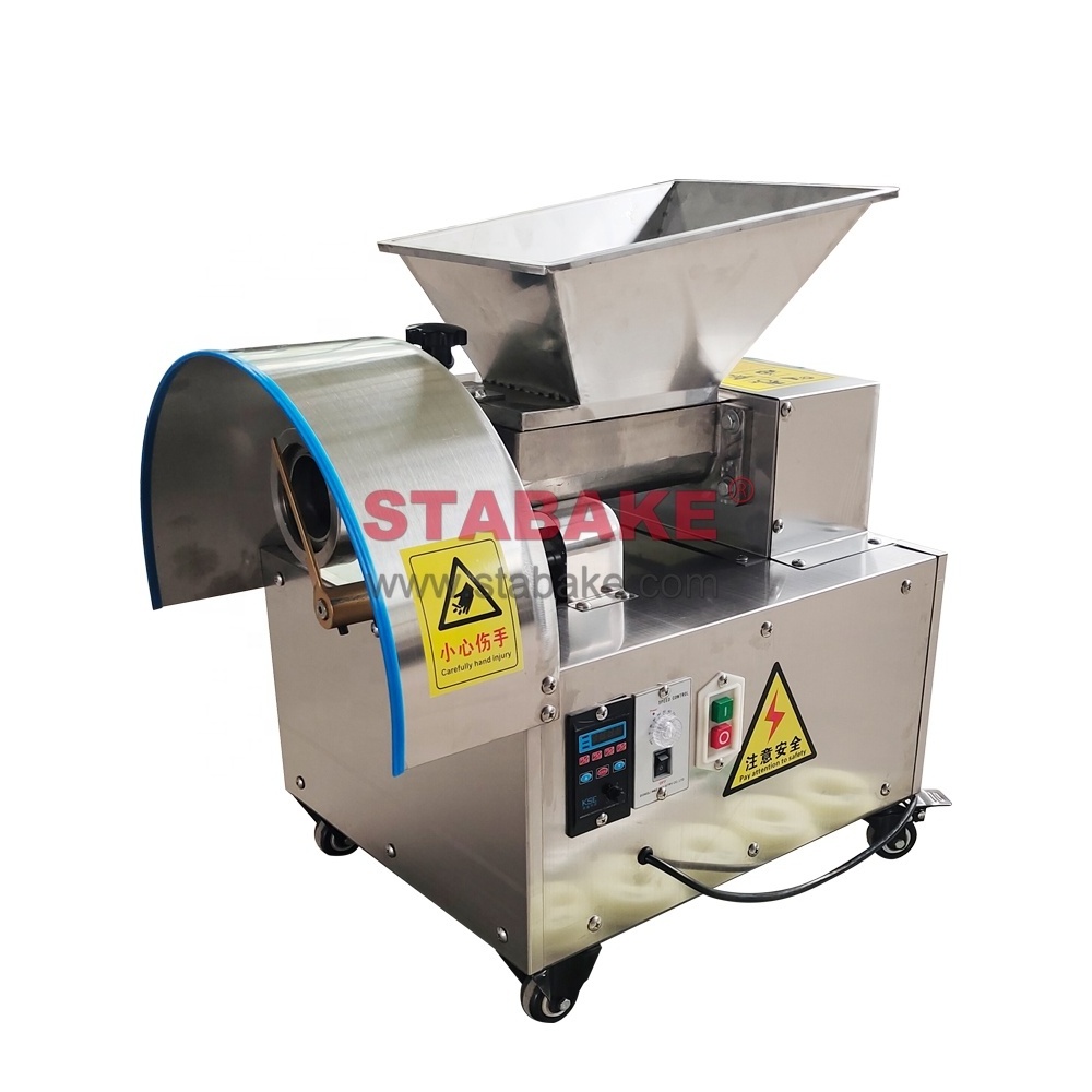 Bakery small dough divider and rounder machine dough ball cutting rounding machine cookie dough cutting machine