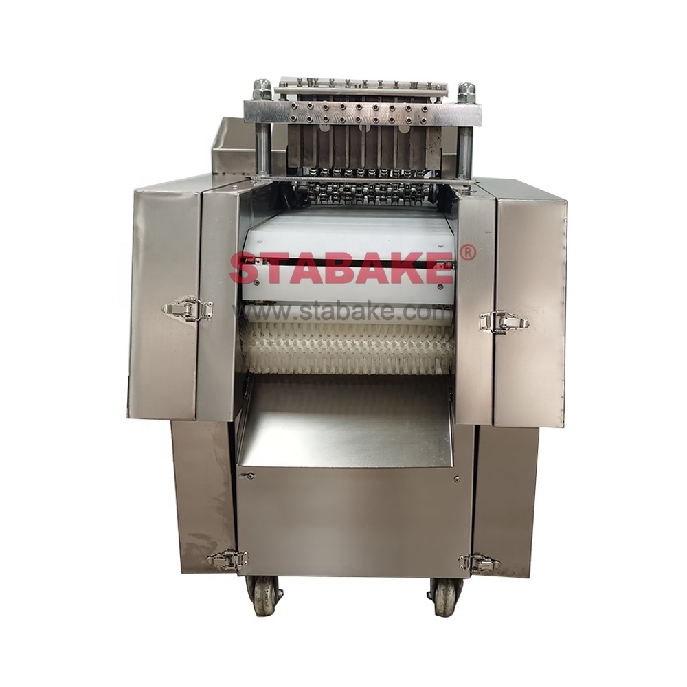 Meat Cuber Meat Dicer/Frozen Pork Cube Cutting Machine/Frozen Fish, Chicken, Beef Cube Dicng and Cutting Machine