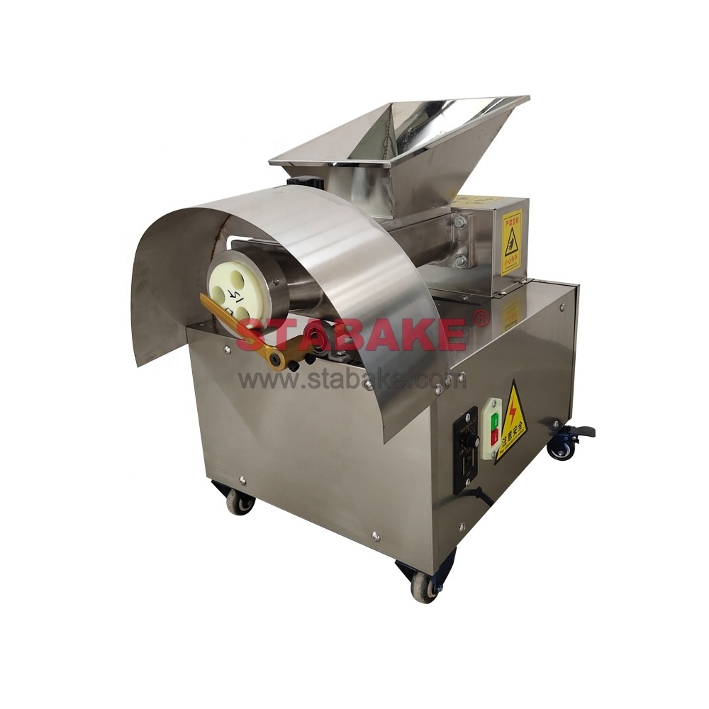 Bakery small dough divider and rounder machine dough ball cutting rounding machine cookie dough cutting machine