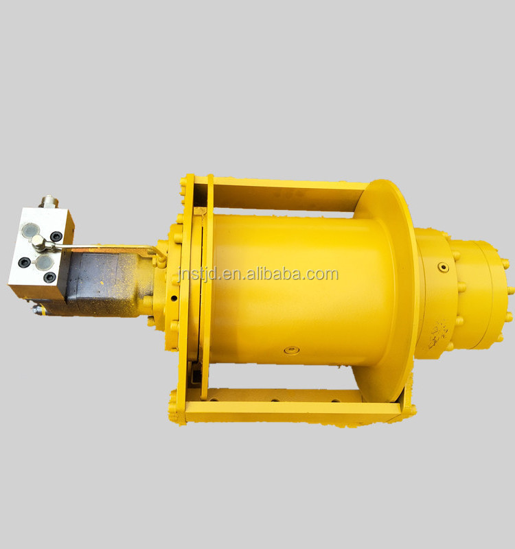 High speed free fall 3 ton 5 ton hydraulic truck winch with orbit hydraulic motor