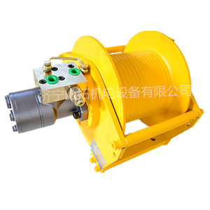 cable pulling winch 1 ton 10 KN Mini Hydraulic Compact Winch for crane boat excavator parasailing