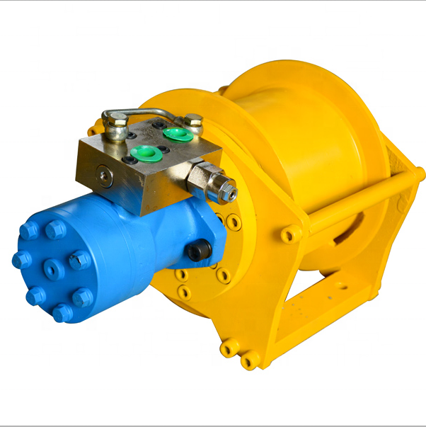 1.5 ton hydraulic winch for drilling rig, hydraulic winch for engineering hoisting machinery