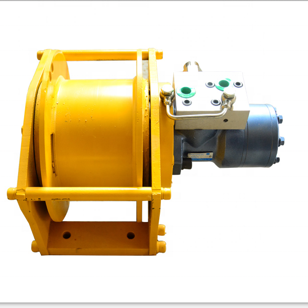 1.5 ton hydraulic winch for drilling rig, hydraulic winch for engineering hoisting machinery