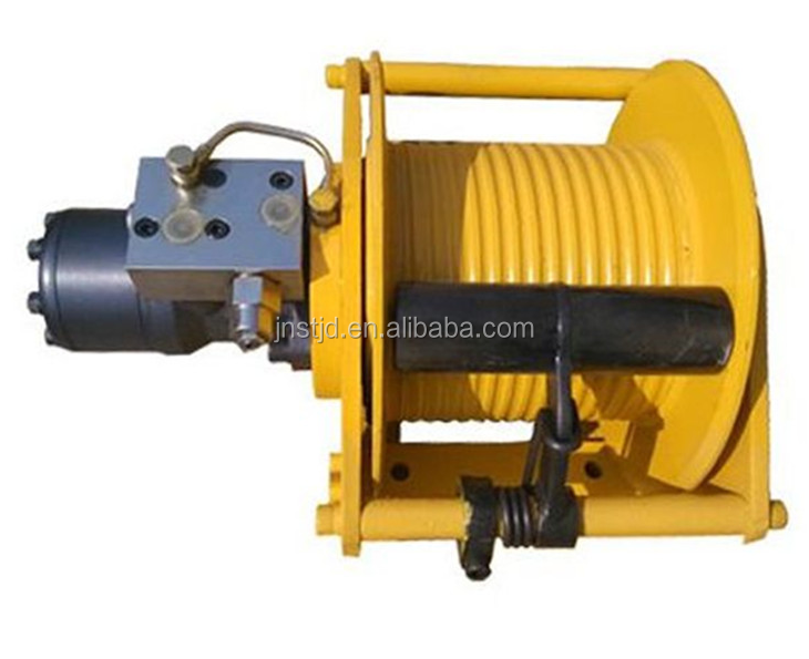 1.5 ton hydraulic winch for drilling rig, hydraulic winch for engineering hoisting machinery