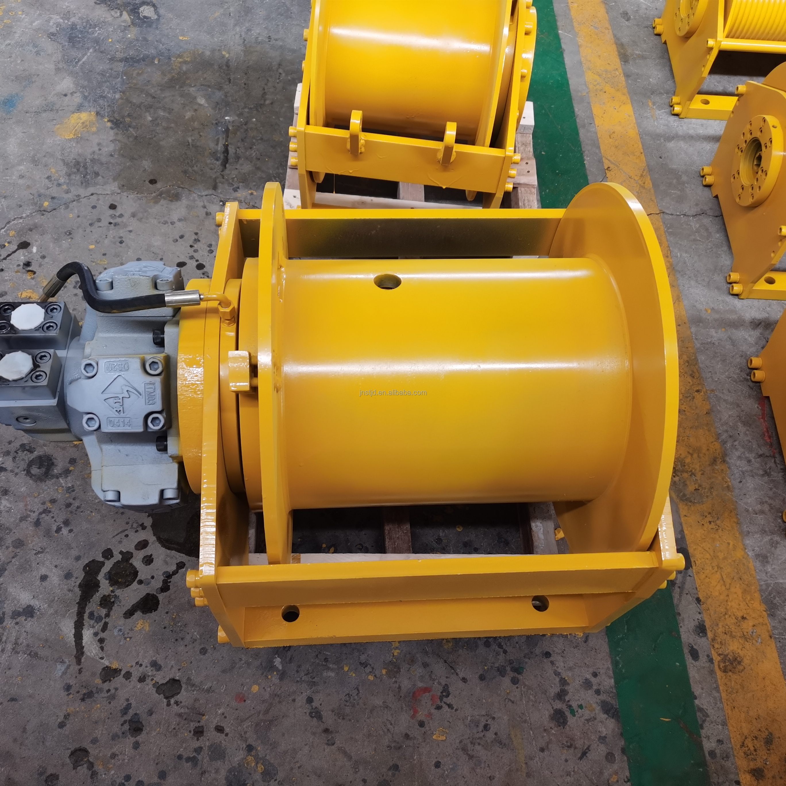 3 ton 5 ton Boat Application dredger winch  with hydraulic Power Source hydraulic winch for fishing