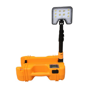 50W portable rescue light battery powered explosion proof LED mobile lifting working lamp emergency light