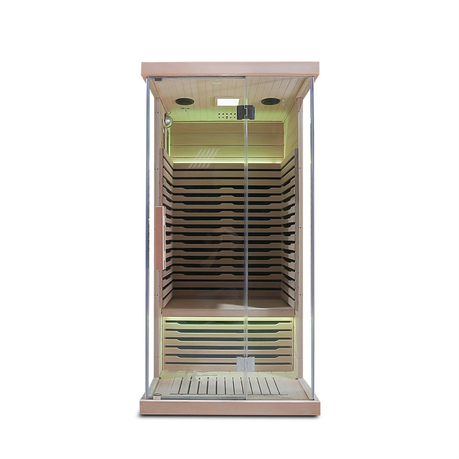 New Design 1 person Far Infrared Sauna With Bluetooth