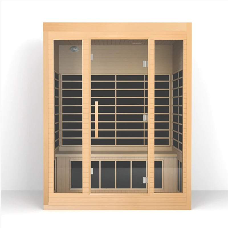 Customization New Fashion  infrared Sauna Dry  Rooms 2 Person with carbon heaters