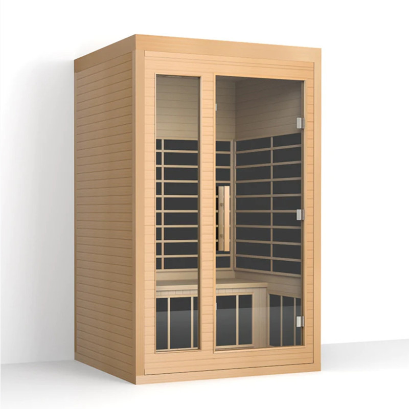 Customization New Fashion  infrared Sauna Dry  Rooms 2 Person with carbon heaters