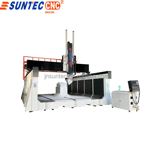 Suntec boat mold machine cnc router 5 axis eva foam making machine cnc milling machine 5 axis