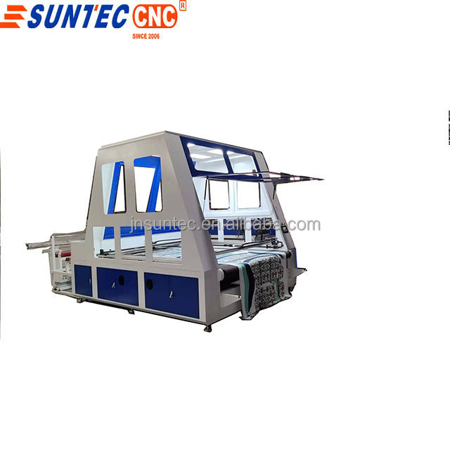 Textile fabric  garments cloth cutting  automatic feeding  level device  CO2 laser cutting machine  with CCD  ST2020