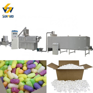 Large Scale Biodegradable Packing Peanuts Foam Production Line Modified Starch Filler Packing Peanuts Making Machine