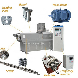 Eco-friendly Packaging Foam Peanuts Extrusion Machines Equipment Biodegradable Packing Peanuts Bulk Extruding Line Plant