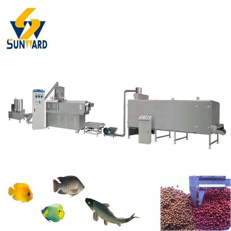 Pakistan Fish feed floating machine floating fish feed machine fish feed mill machine with CE