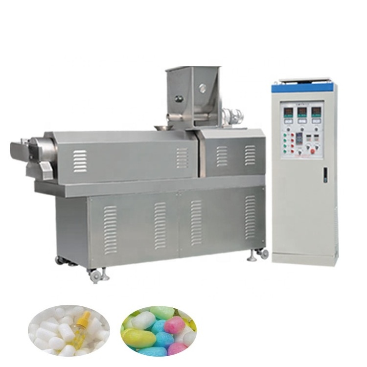 Bio Degradable packaging peanuts corn starch packing peanuts extruder foam peanut machine