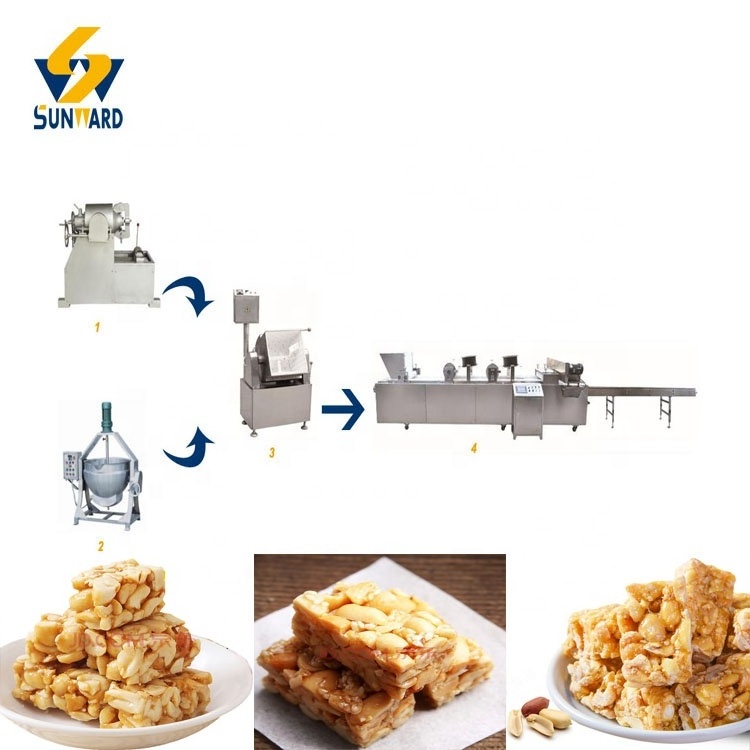 grain product making machines puff corn wheat rice processing line