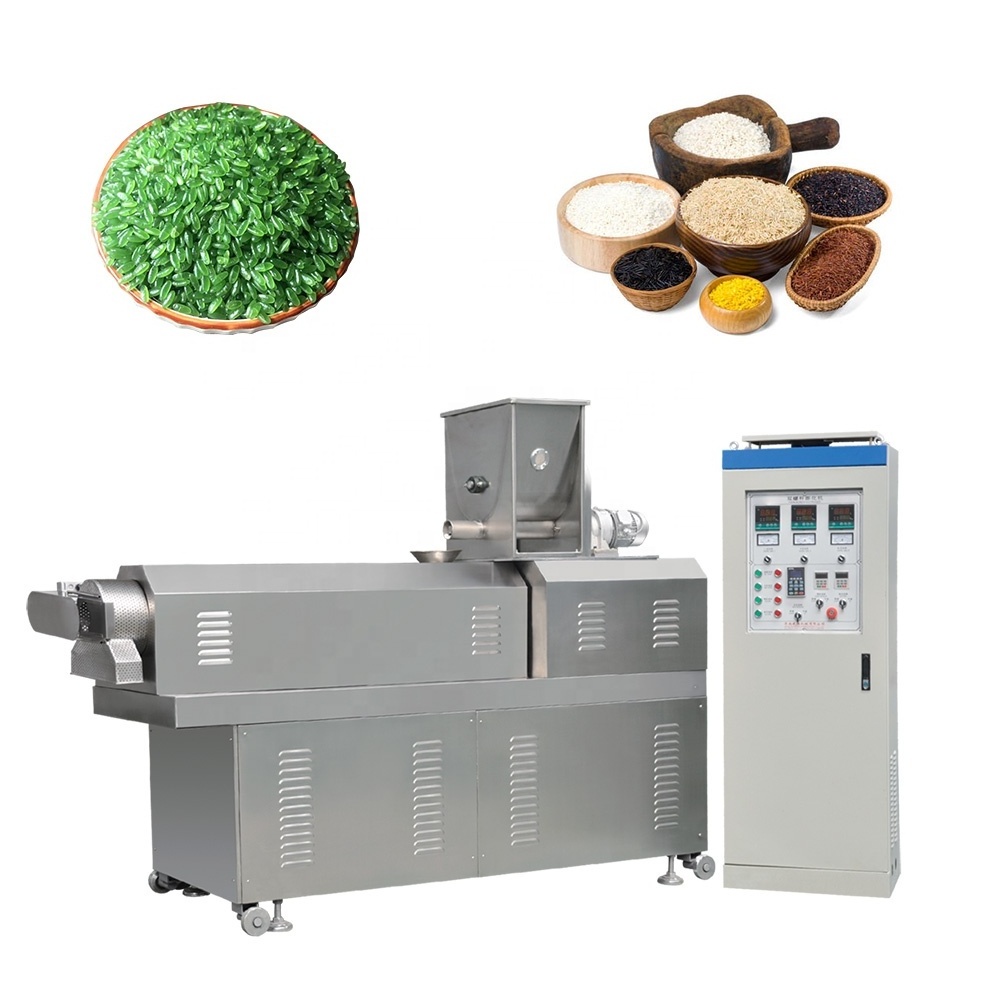 Factory Supply High Capacity Automatic Artificial Rice Making Machine Processing Line