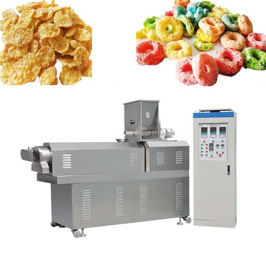 Auto Automatic Instant mini corn flakes machine / corn flake processing line / breakfast cereal maker