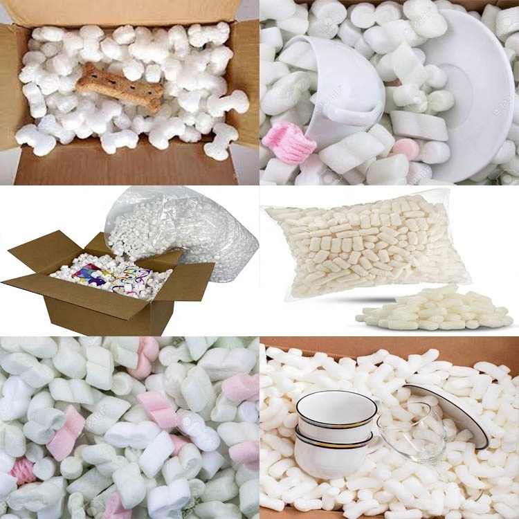 Eco-friendly Packaging Foam Peanuts Make Machines Equipment Compostable Packing Peanuts Bulk Making Line Plant