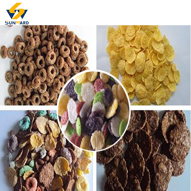 Corn Flakes For Breakfast Cereal Production Line Corn Flake Processing Line Making Machinery