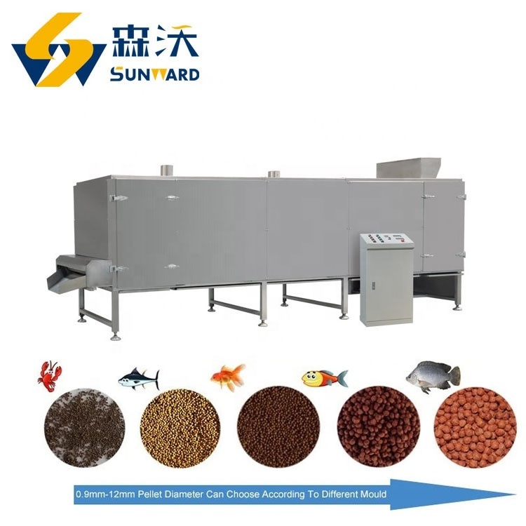 2025 Floating fish food pellet machine / animal feed processing machine /animal feed processing plant