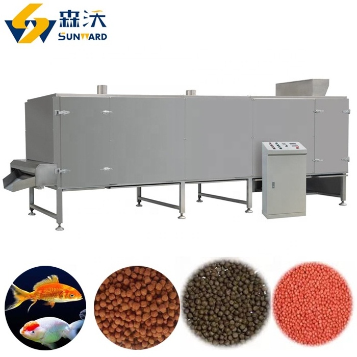 small extruder floating pellet feed maker poultry feed grinder and mixer mini fish feed making machine extruder