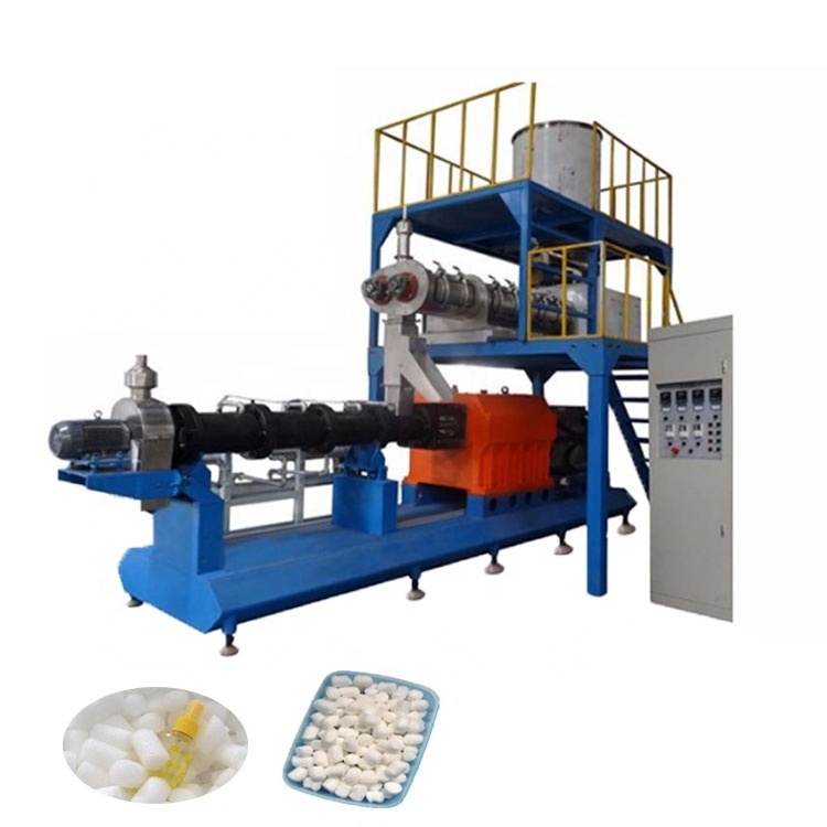 Biodegradable packing foam peanuts production line packing starch material extruder machine