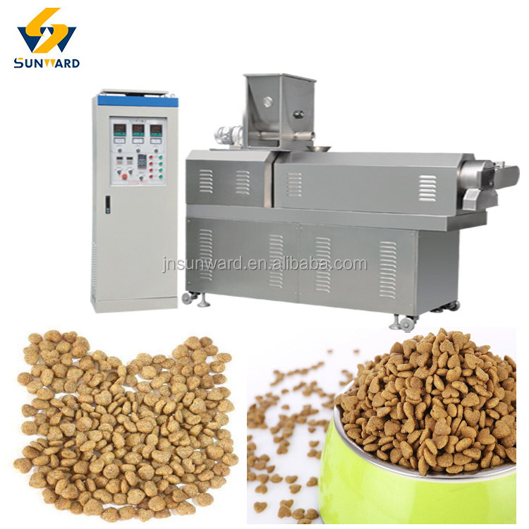 High quality mini dog fodder plant /pet food extruder/animal feed mill plant