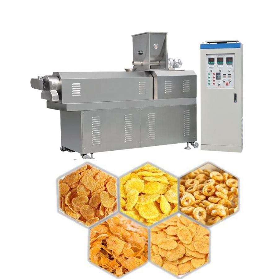 Auto Automatic Instant mini corn flakes machine / corn flake processing line / breakfast cereal maker