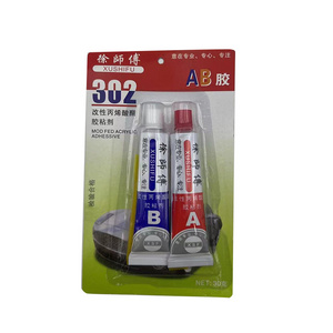 Hot selling 30G Super Glue a&b combination xushifu 302 Epoxy Steel Resin Glue 4mins ab Glue