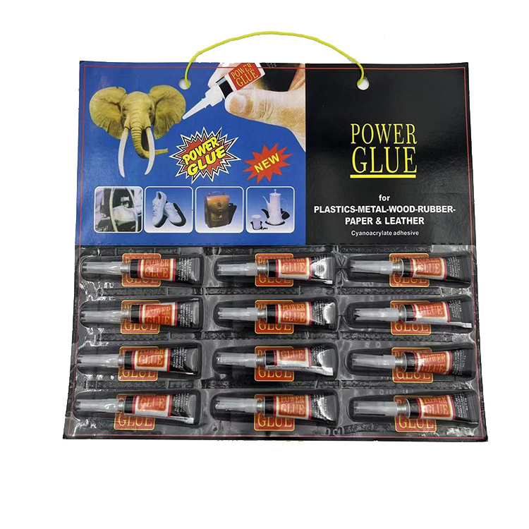 Wholesale Price Fast Dry 502 Small Superglue Gel Super Power Glue 3g